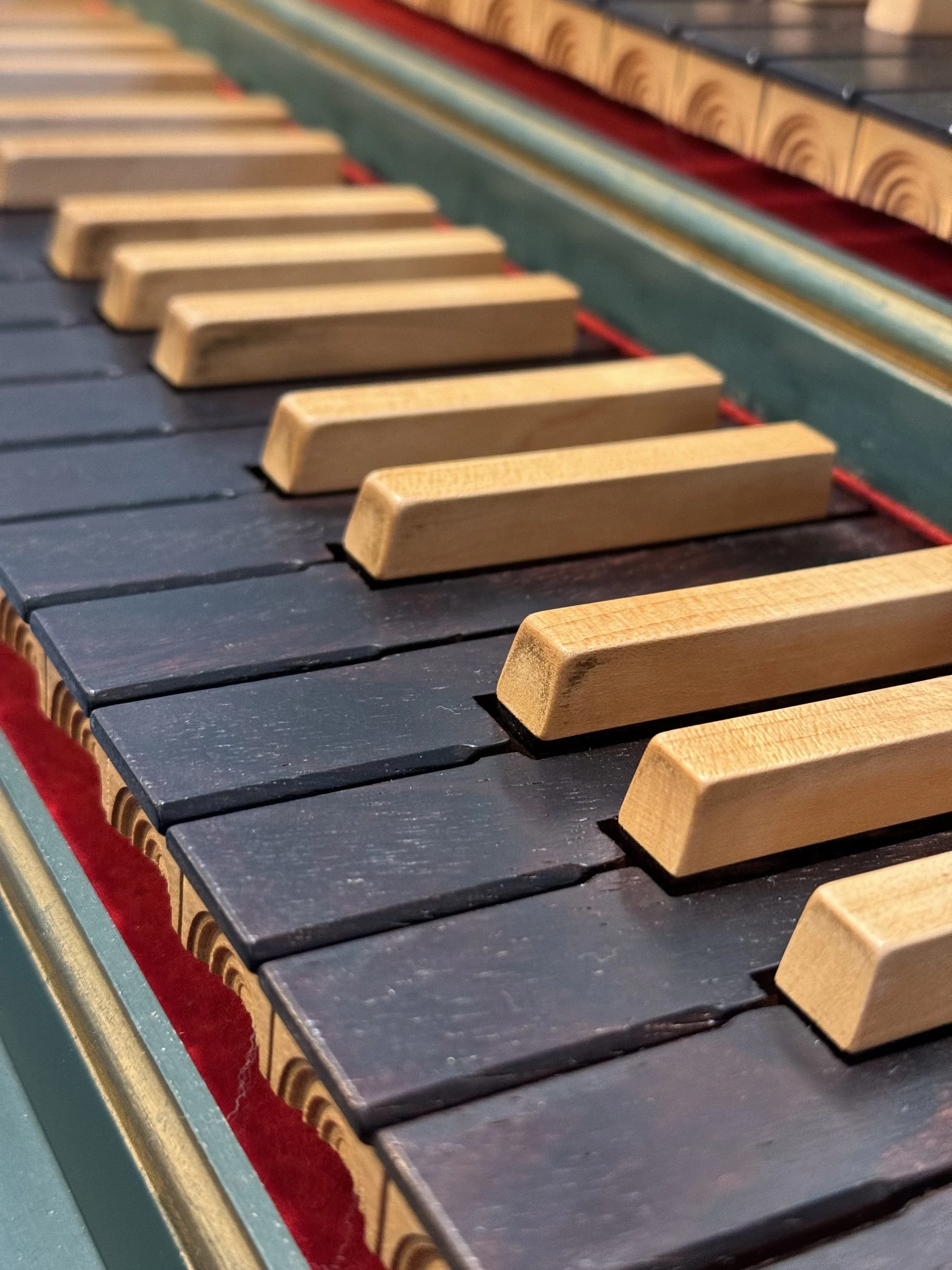 Long-term conservatory rental harpsichord